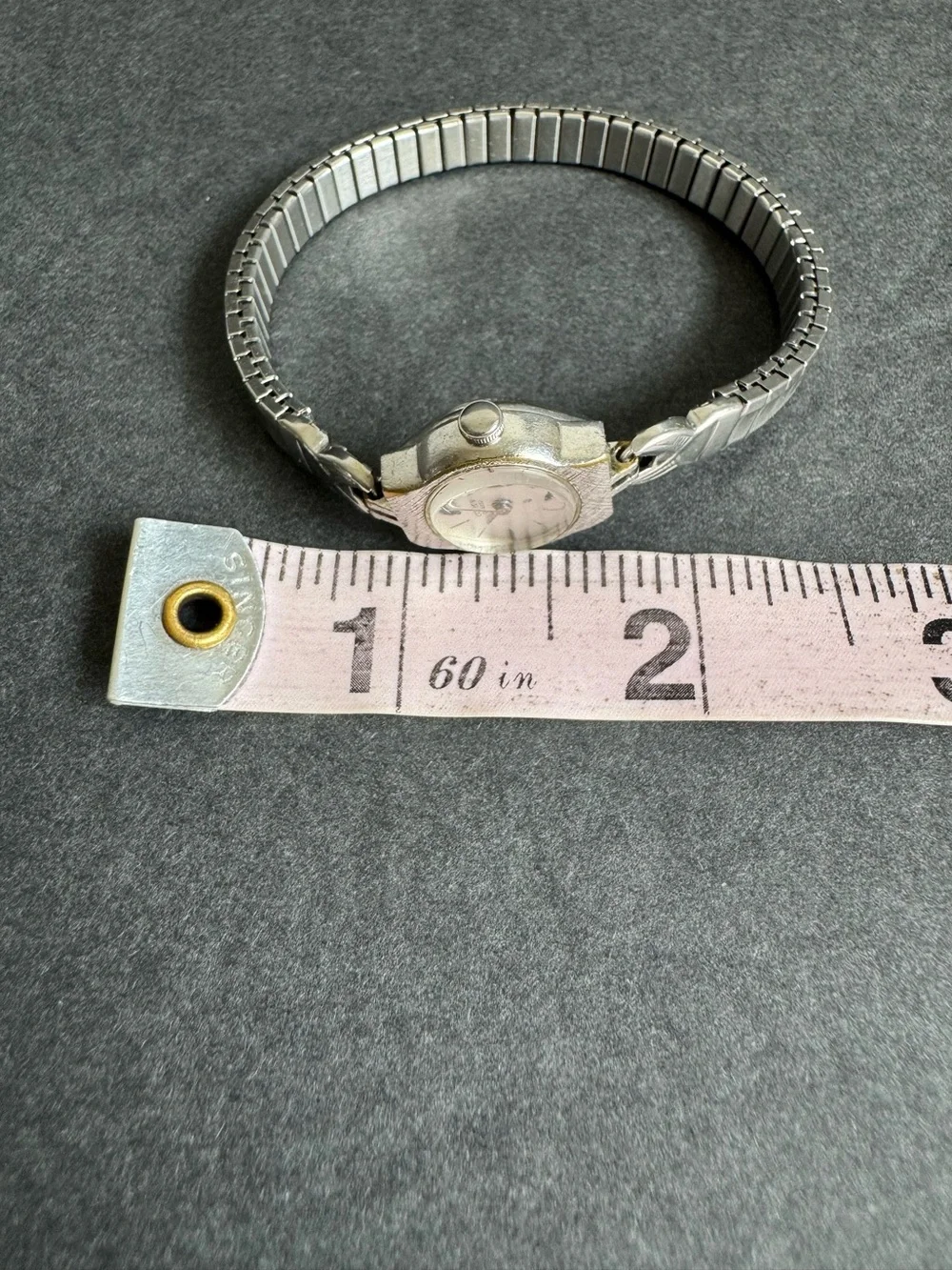 Vintage Citizen Watch Dainty Ladies Silver Tone Small Womens